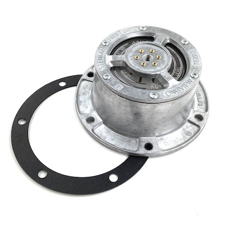 Stemco Hubcap, Wheel, Front, 6 Hole, 5-1/2 Bc, Psi Grease 343-4370